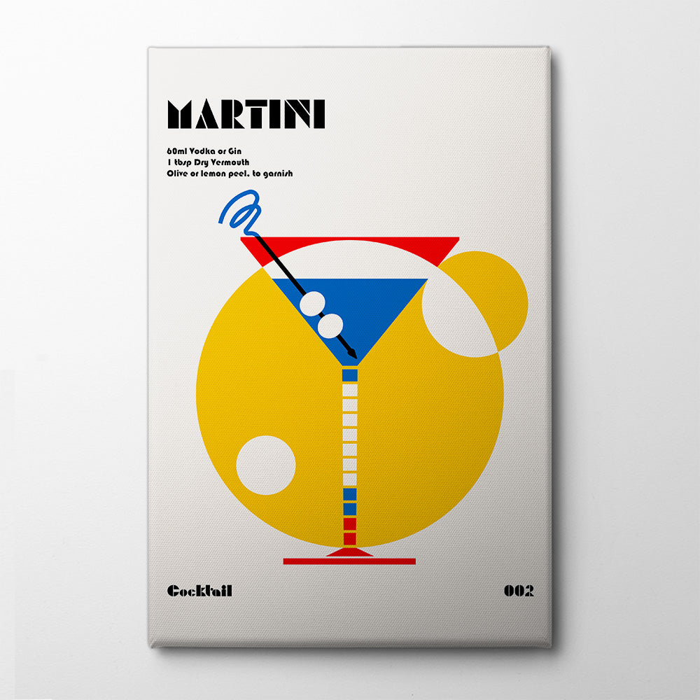 Martini Bauhaus Cocktail