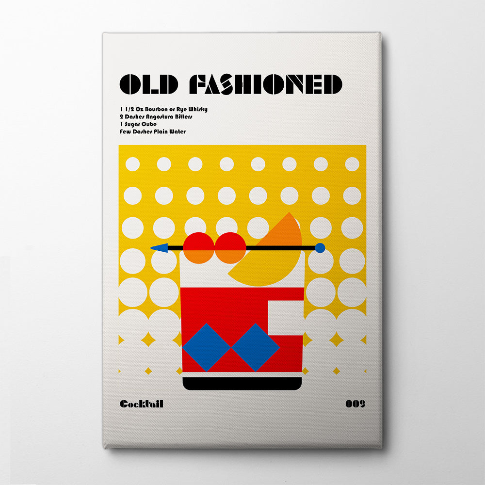 Old Fashioned Bauhaus Cocktail