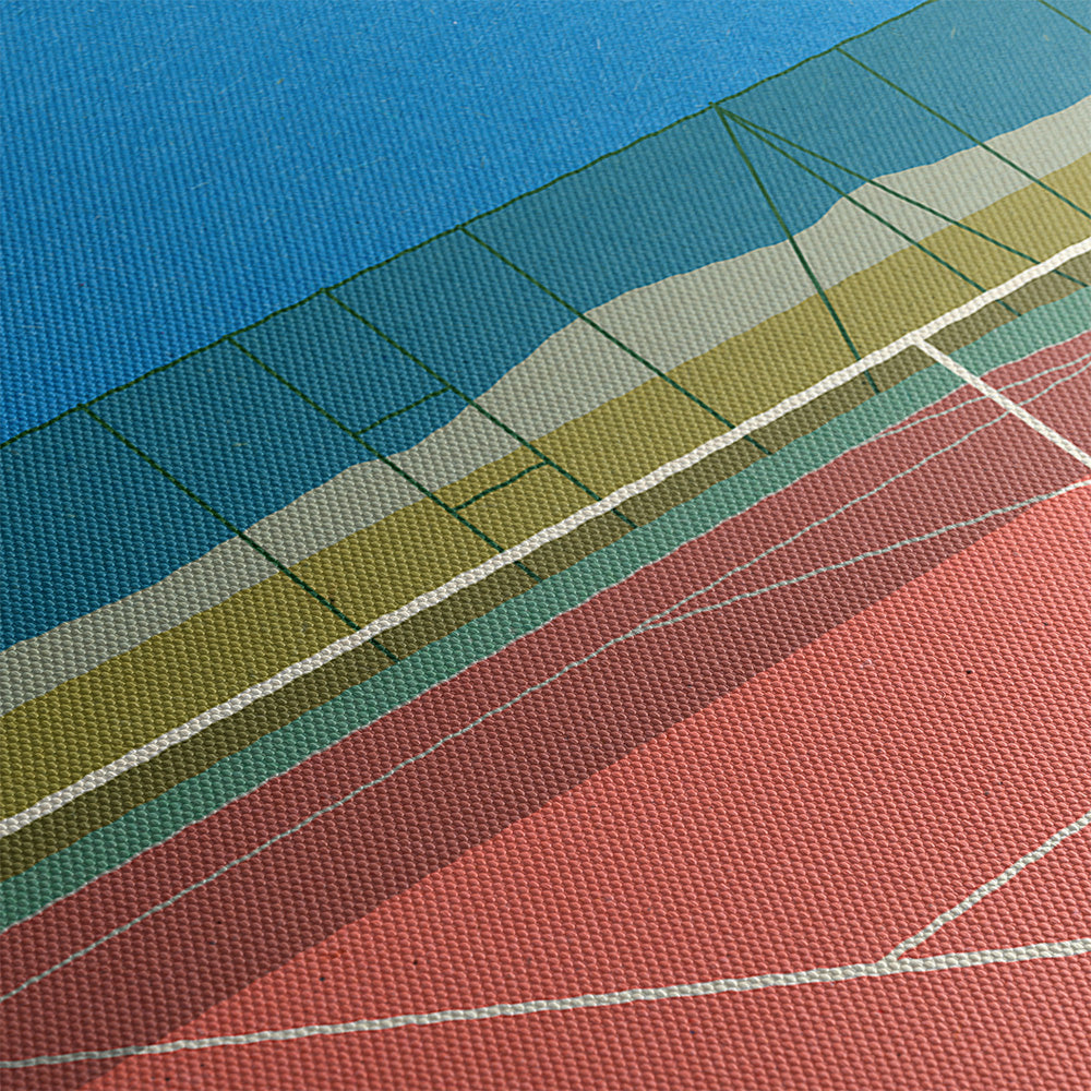 Tennis Court In the Desert