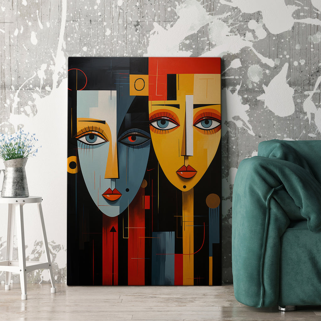 Mosaic Muses Canvas Print Artbanx mosaic-muses-canvas-print-artbanx