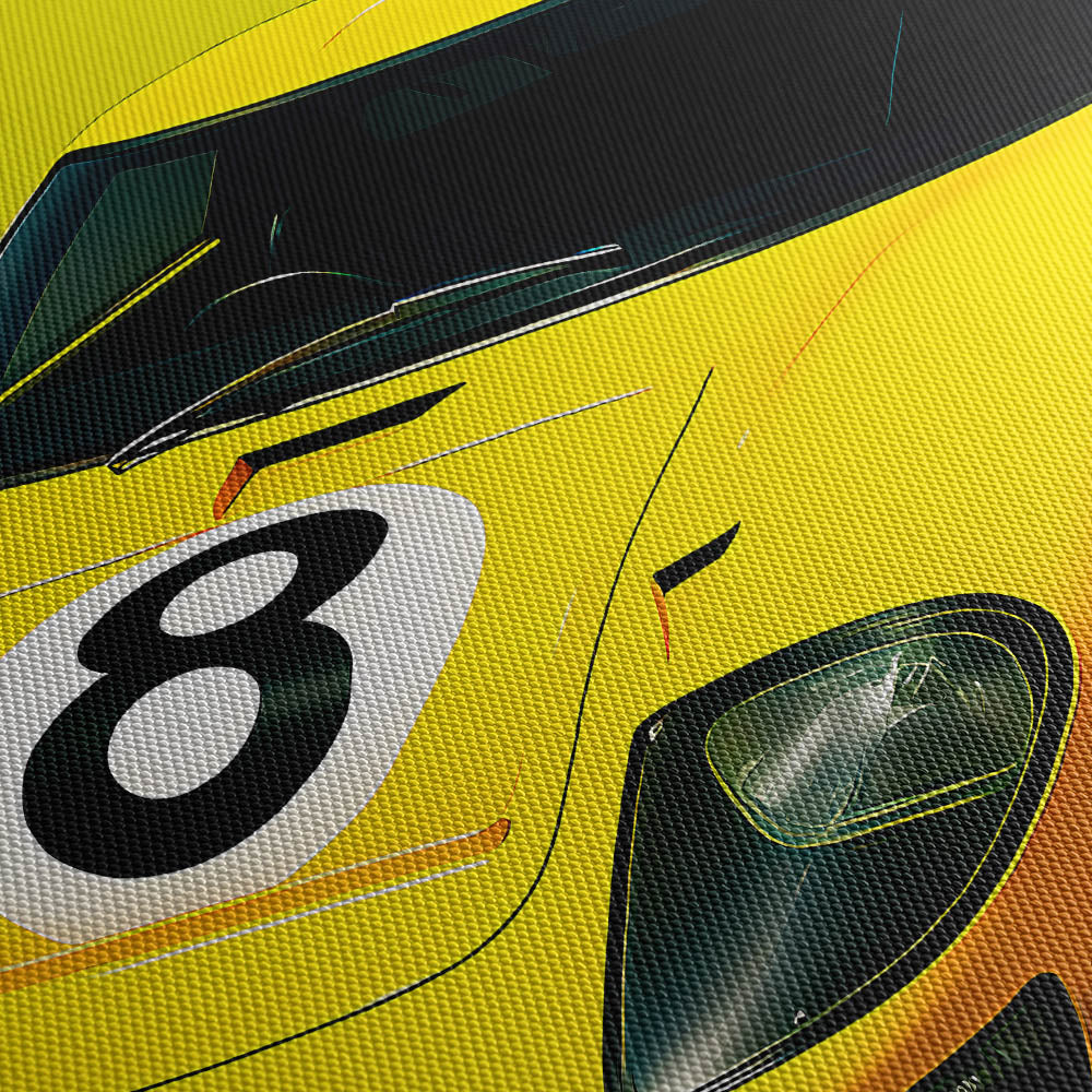 Endurance Gold Canvas Print Close Up