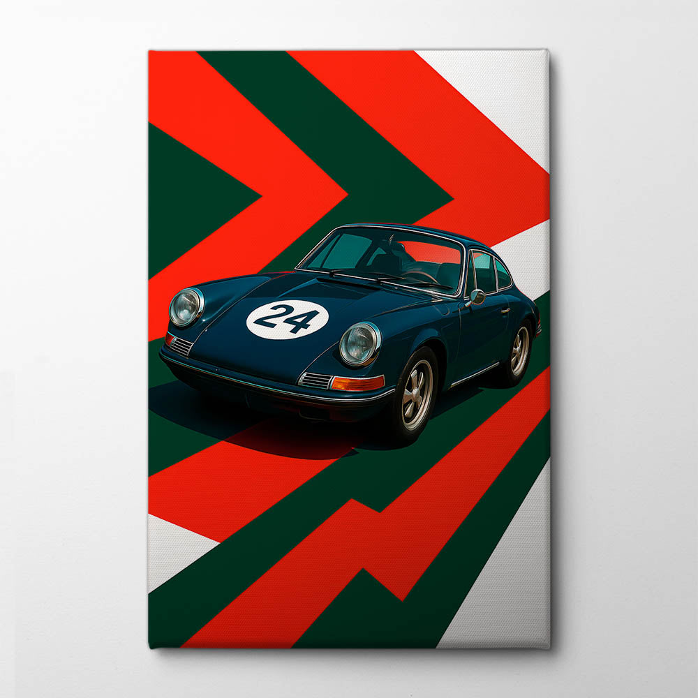 Emerald Apex Canvas Print