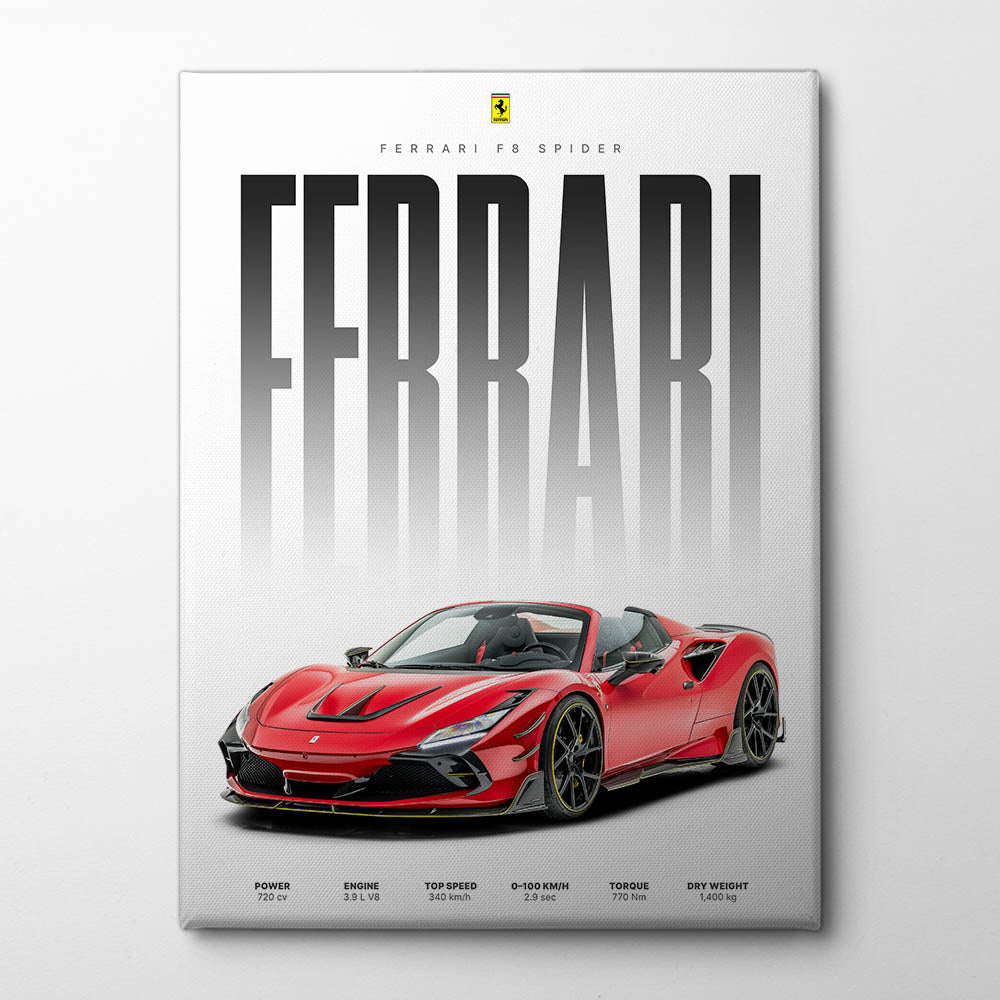 Rosso Open Air Canvas Print