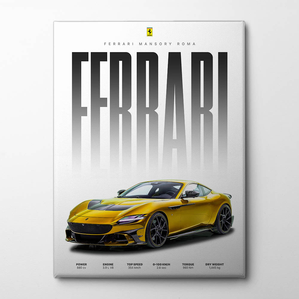Mansory Velocity Canvas Print