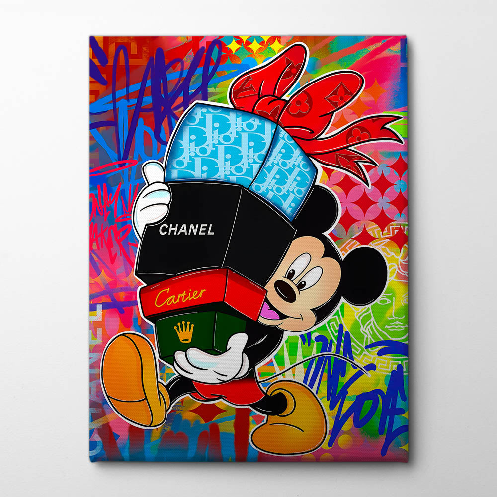 Haute Mouse Canvas Print