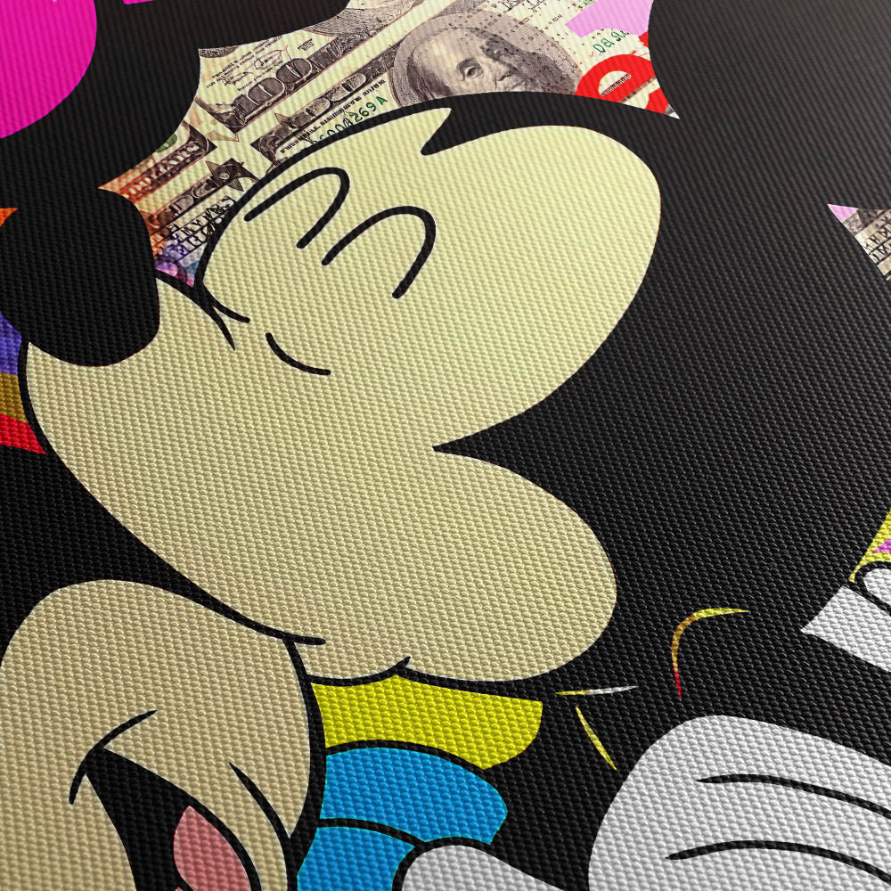 Crazy In Love Canvas Print Close Up