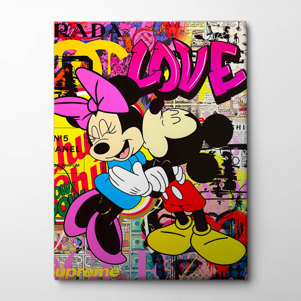 Crazy In Love Canvas Print