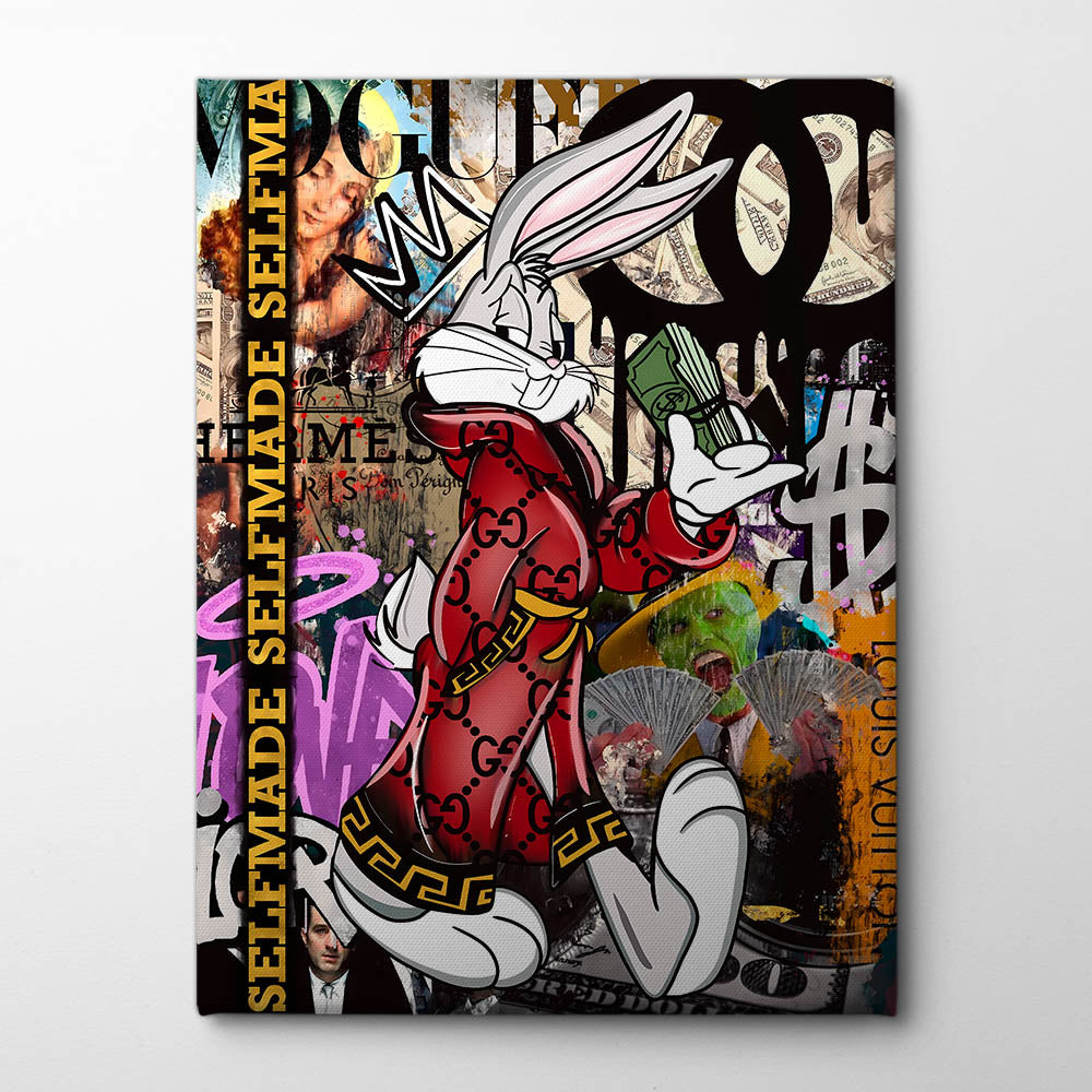 Self Made Canvas Print