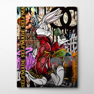 Self Made Canvas Print