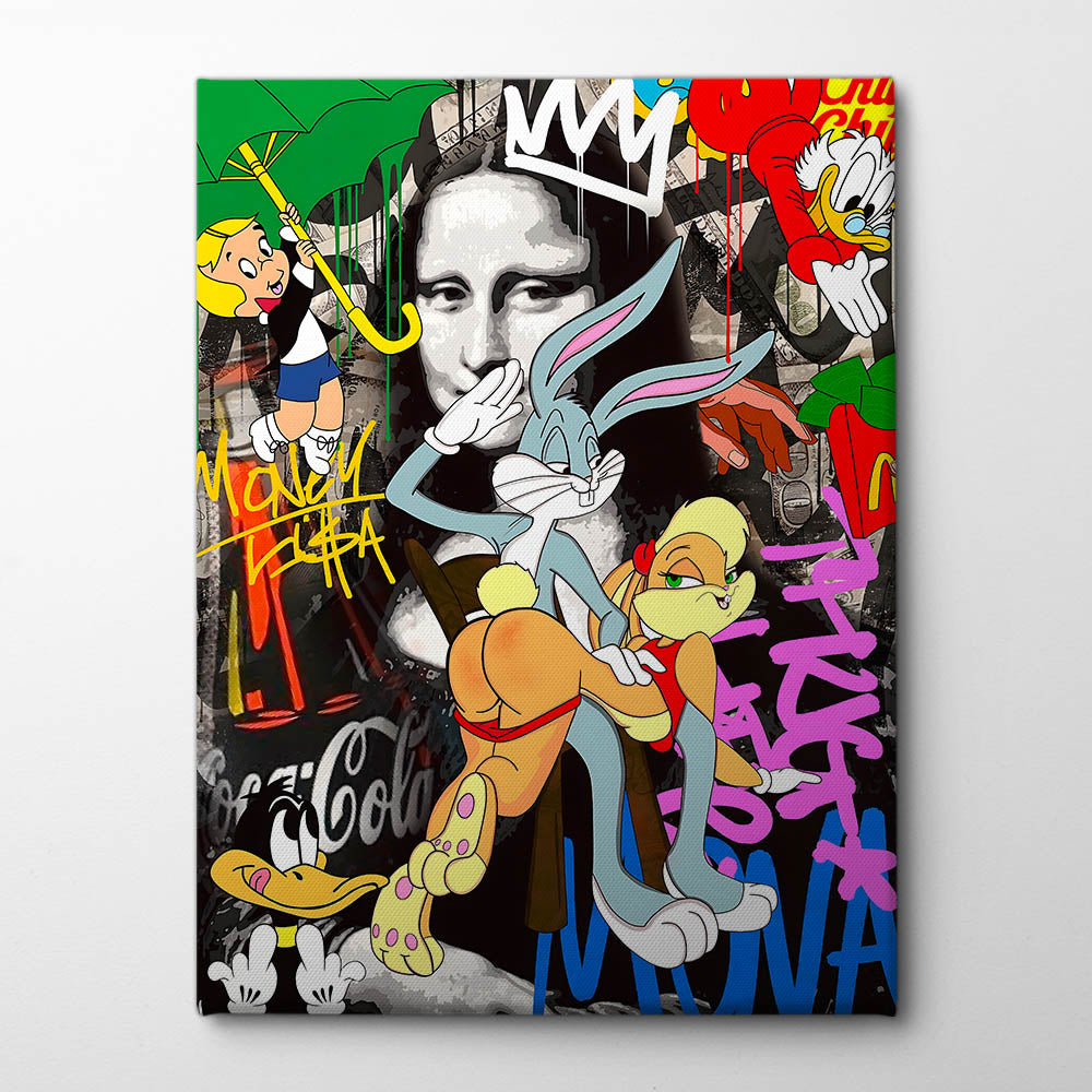 Bad Bunny Canvas Print