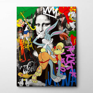 Bad Bunny Canvas Print