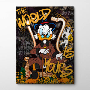 The World Is Yours Canvas Print