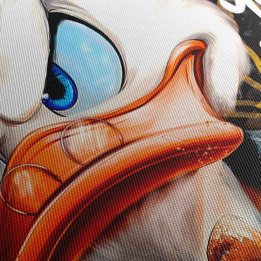 Big  Dreams Canvas Print Close Up