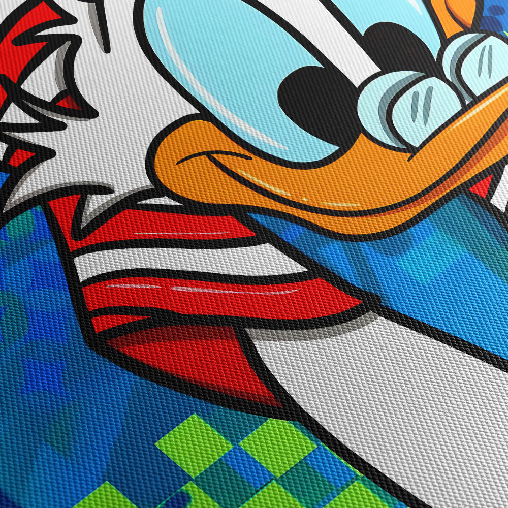 Dive In Canvas Print Close Up