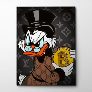 Crypto Canvas Print