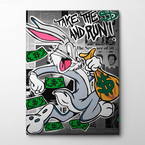 Fast Money Canvas Print