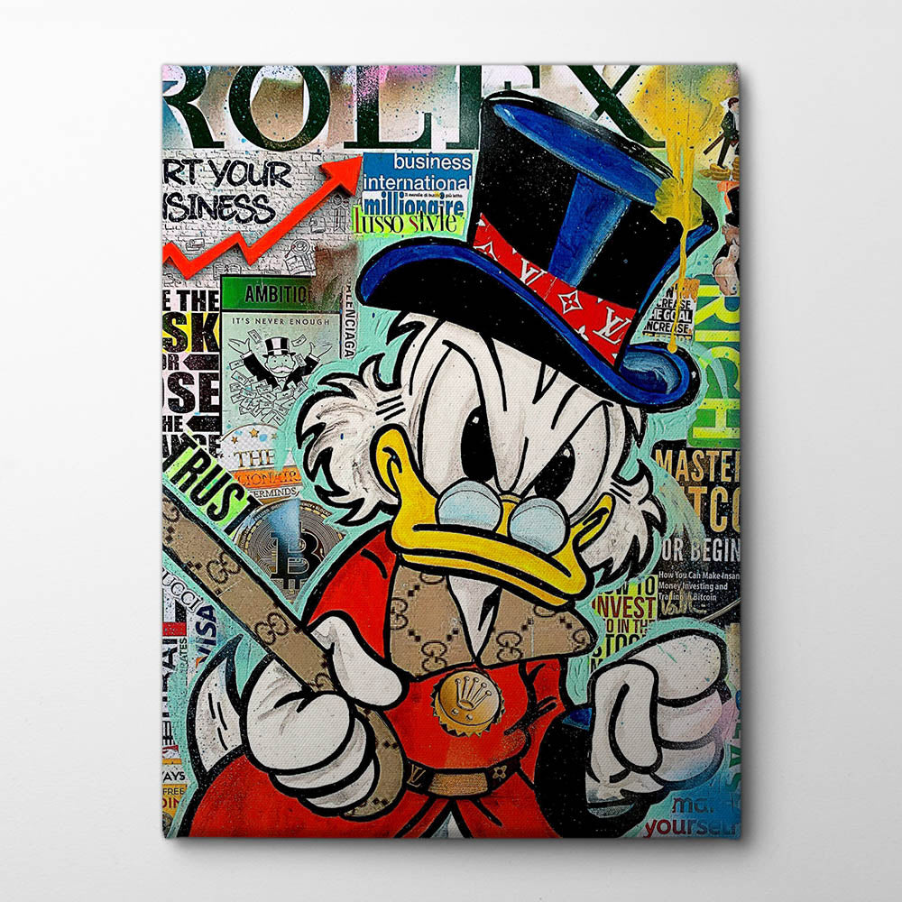 Monopoly Mindset Canvas Print