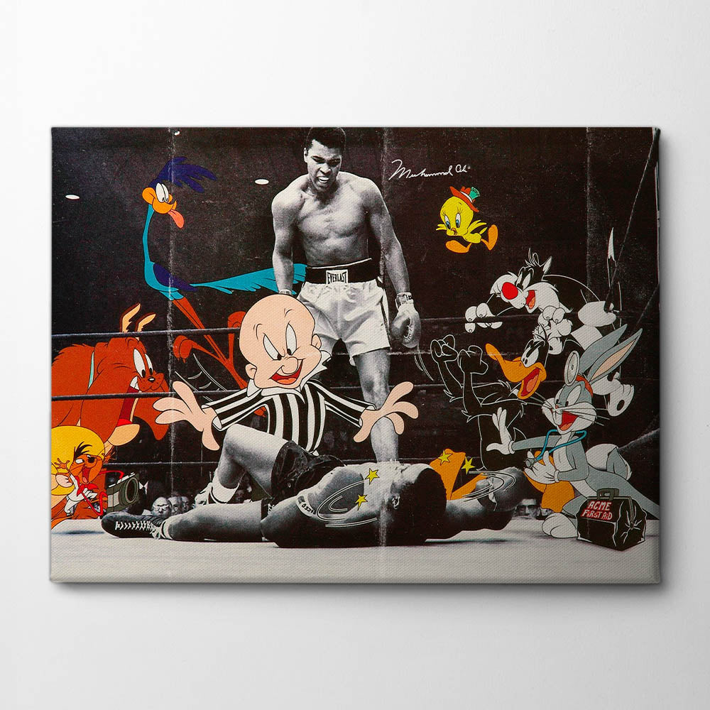 Knockout Canvas Print