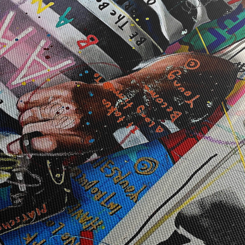 Pablo Canvas Print Close Up