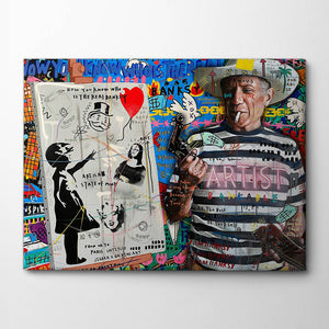 Pablo Canvas Print