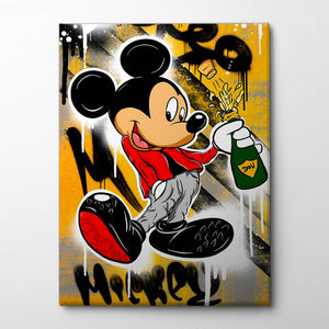Champagne Mouse Canvas Print