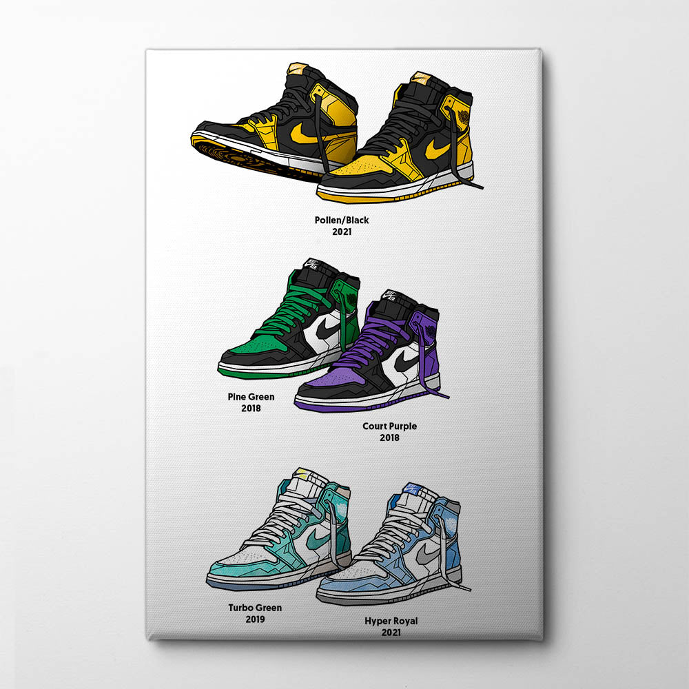 Kicks Canvas Print