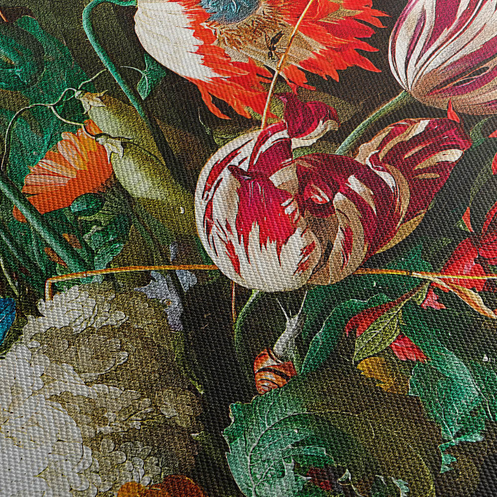 Floral Kicks Canvas Print Close Up