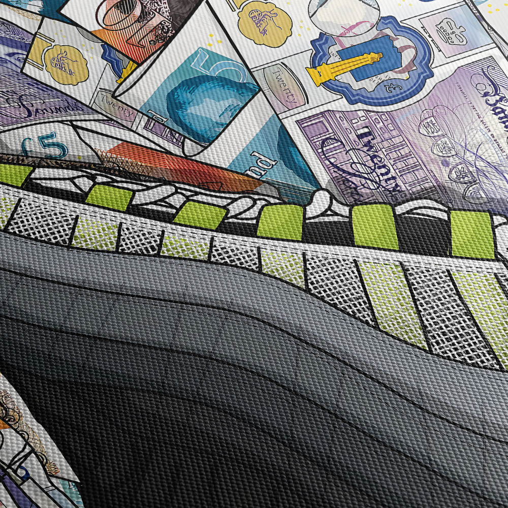 Early Access Canvas Print Close Up