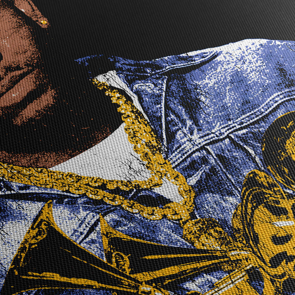 K-Dot Canvas Print Close Up