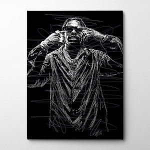 Midnight Icon Canvas Print