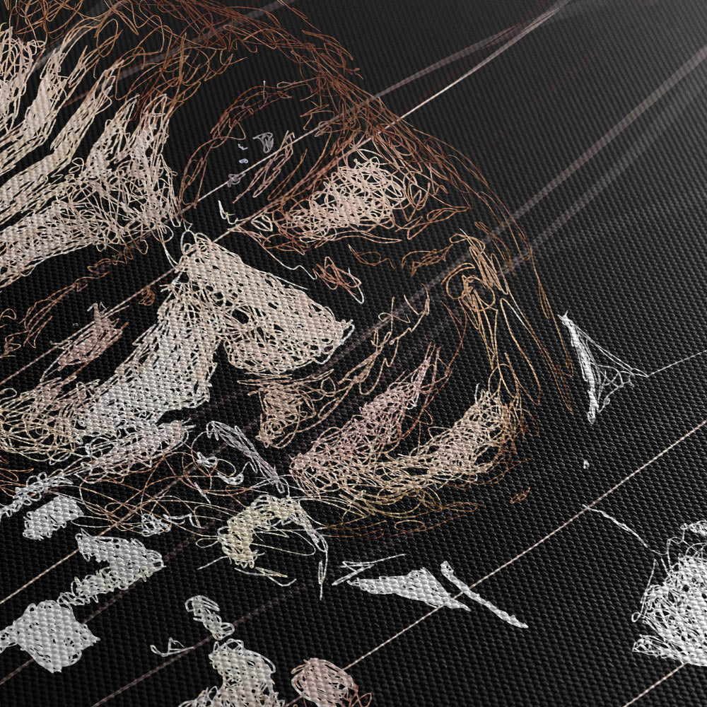 Gatsby Canvas Print Close Up