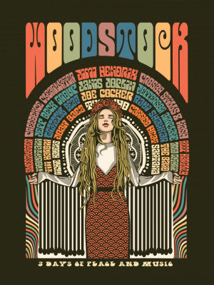 Woodstock Festival Poster | Artbanx UK