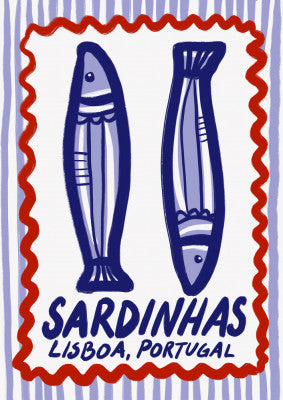 Lisbon Sardines Delight | Artbanx UK