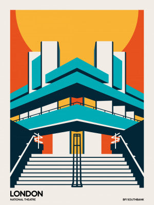 London BFI Southbank Brutalist Architecture | Artbanx UK