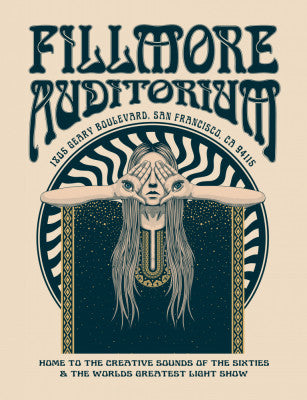 Fillmore Auditorium Psychedelic | Artbanx UK
