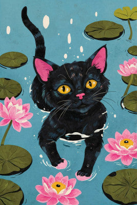 Kitty In The Water | Artbanx UK