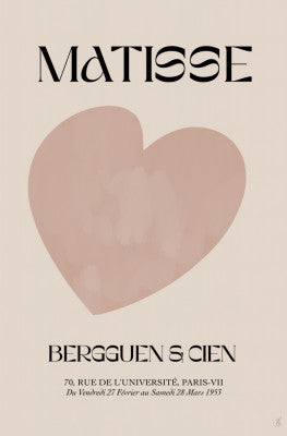 Beige Heart | Artbanx UK