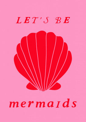 Mermaidspinkred Ratioiso | Artbanx UK